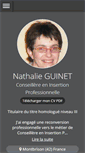 Mobile Screenshot of nathalie-guinet.com